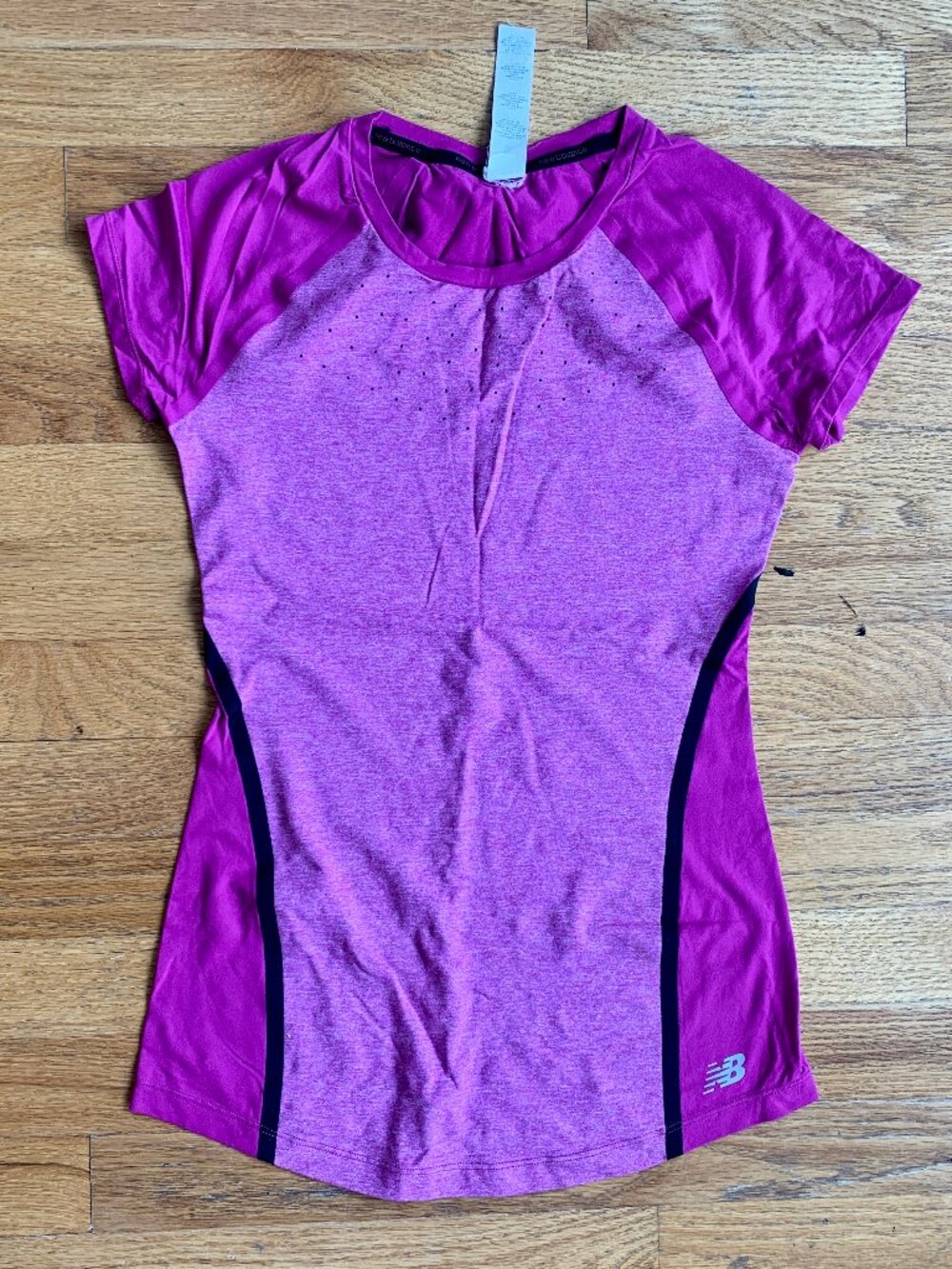 EUC XS New Balance Pink Form Fitting Exercise Top